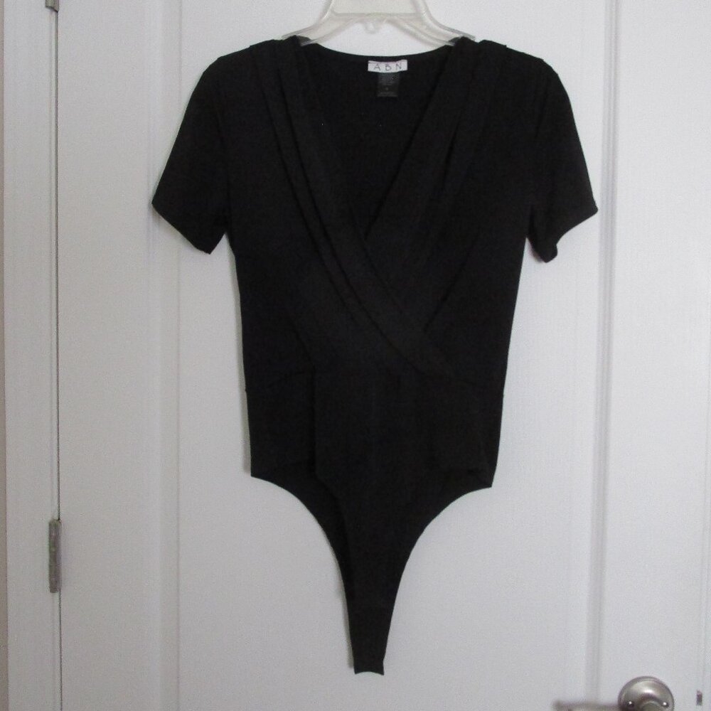 mock wrap top bodysuit